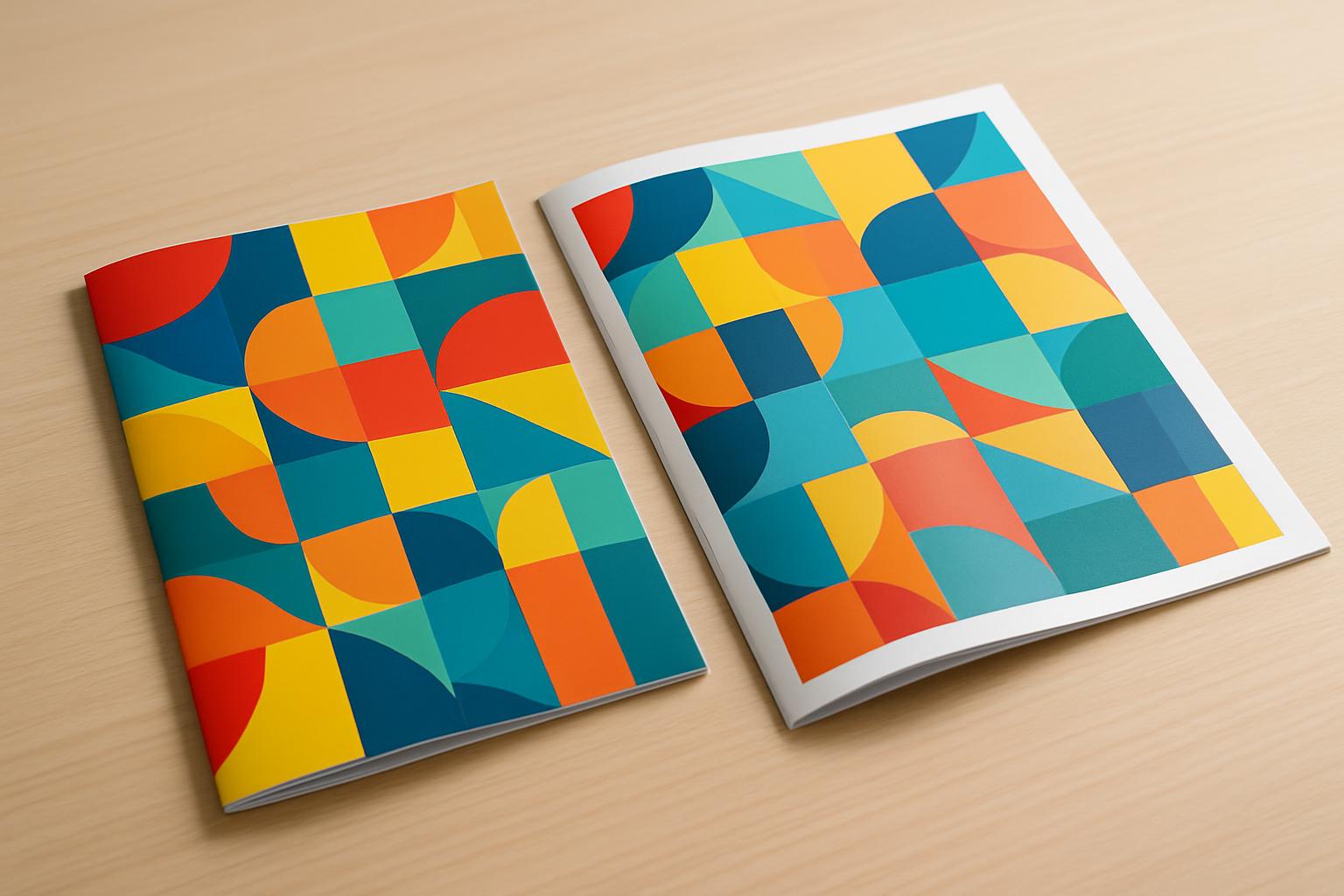 Brochure agrafée