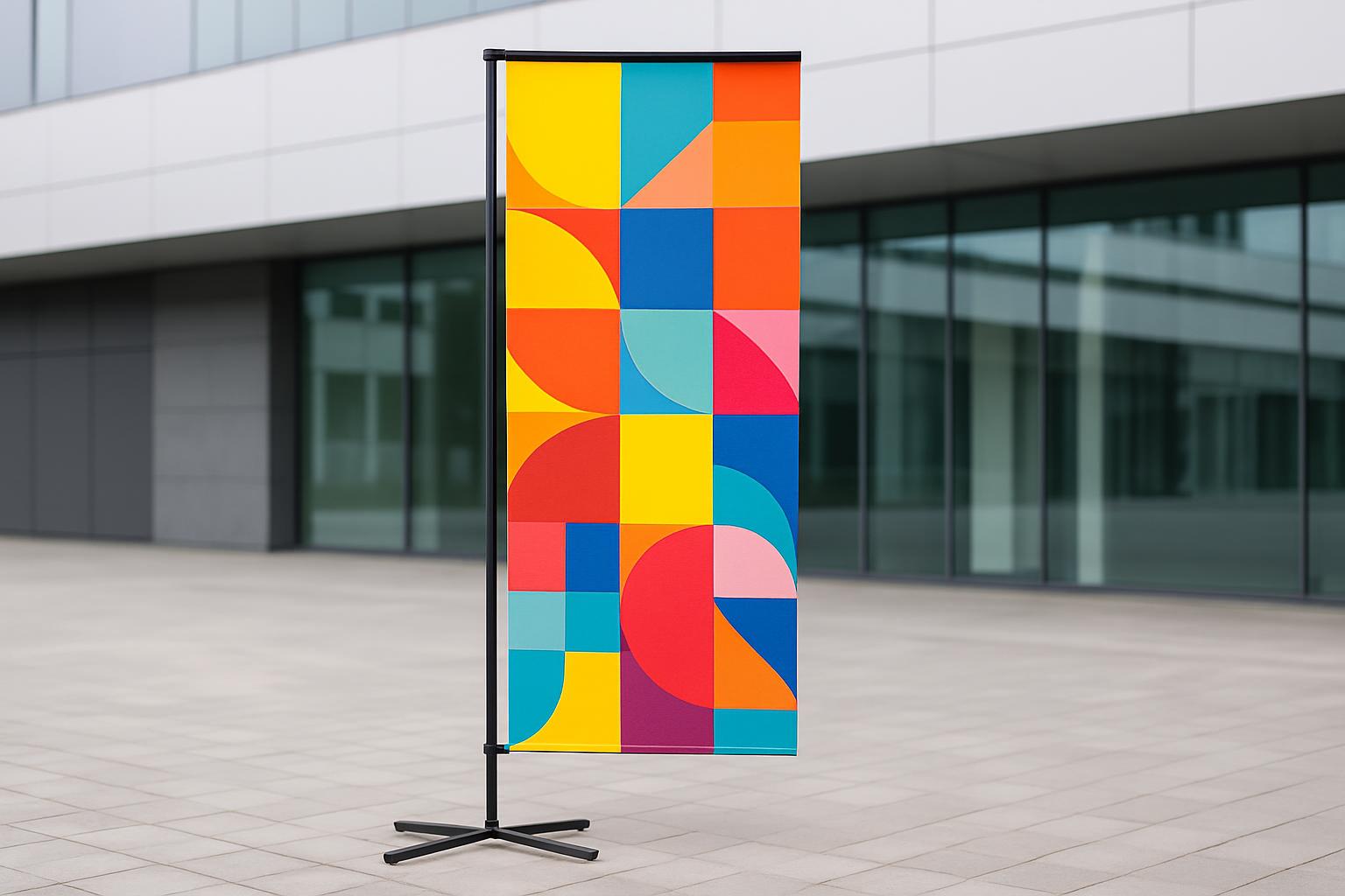 Oriflamme rectangulaire