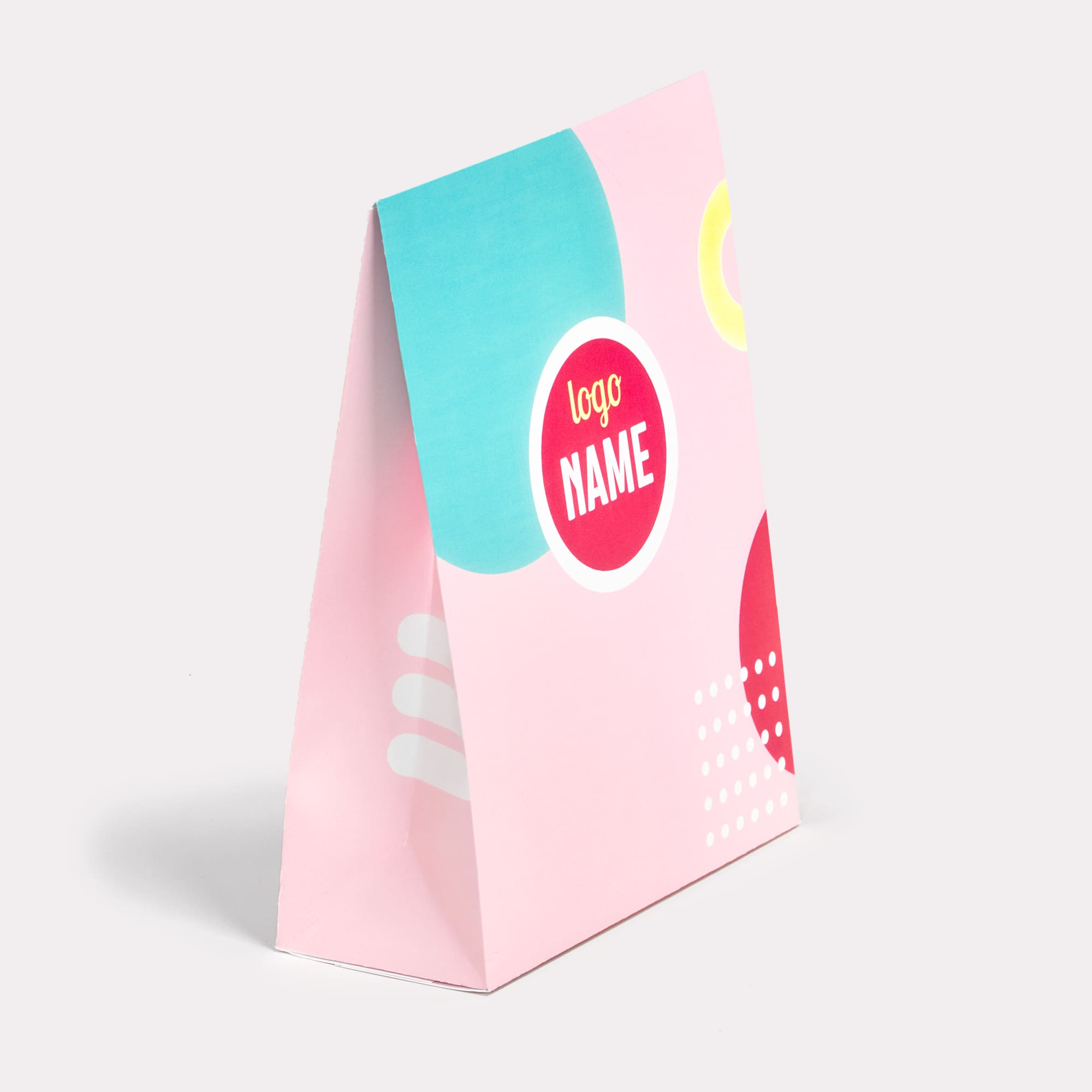 Sac papier luxe à cordons